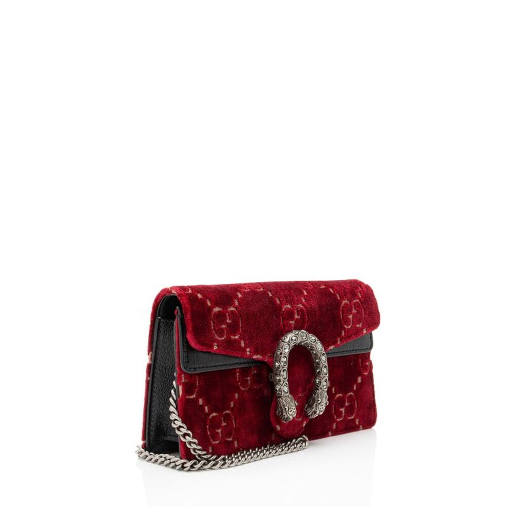 Gucci GG Velvet Crystal Dionysus Mini Shoulder Bag - Picture 2 of 10